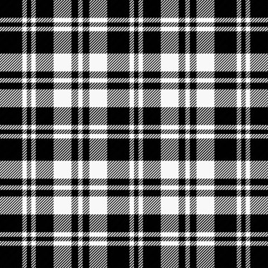 Scottish plaid checkered vector pattern. Vector EPS 10