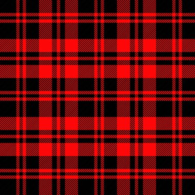 Scottish plaid checkered vector pattern. Vector EPS 10