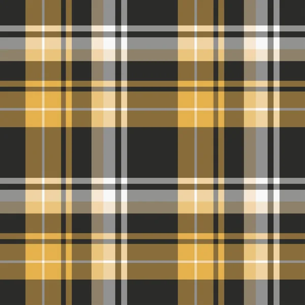 Seamless plaid checkered vector pattern. — Stock Vector