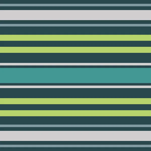 Streifennahtloses Muster mit farbenfrohen, parallelen Streifen. — Stockvektor