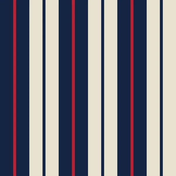 Streifennahtloses Muster mit farbenfrohen, parallelen Streifen. — Stockvektor
