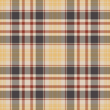 Tartan, ekose desenli kusursuz vektör çizimi.