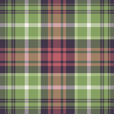 Tartan, ekose desenli kusursuz vektör çizimi.
