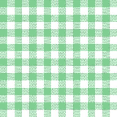 Gingham ekose tartan desenini kontrol et. Herringbone dokusu.