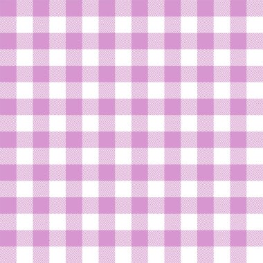 Gingham ekose tartan desenini kontrol et. Herringbone dokusu.