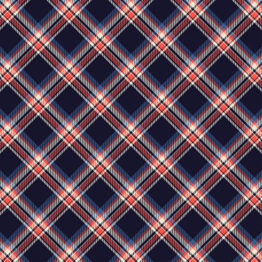 Tartan, ekose desenli kusursuz vektör çizimi.