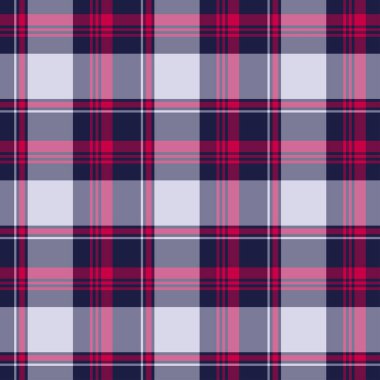 Scottish plaid checkered vector pattern.