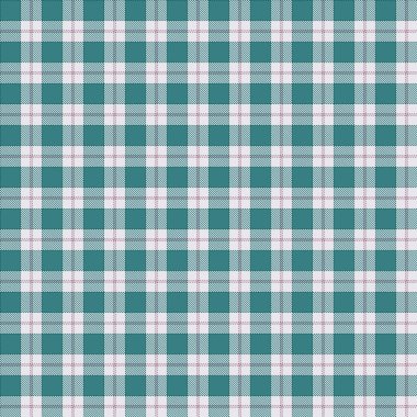 Scottish plaid checkered vector pattern.