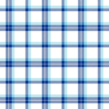 Scottish plaid checkered vector pattern.