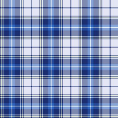 Scottish plaid checkered vector pattern.