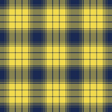 Scottish plaid checkered vector pattern.
