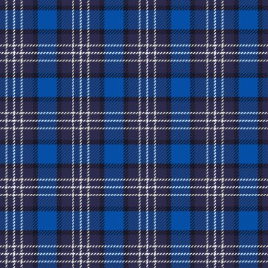 Scottish plaid checkered vector pattern.