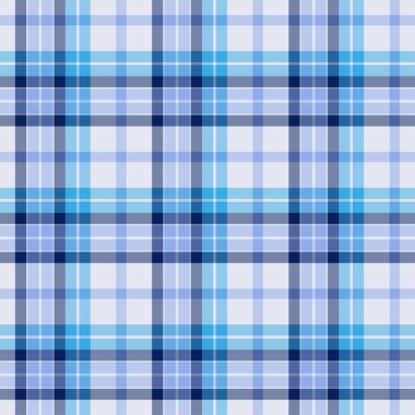Scottish plaid checkered vector pattern.
