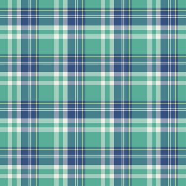 Tartan ekose desenli kusursuz vektör arkaplanı.
