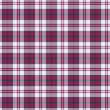 Tartan ekose desenli kusursuz vektör arkaplanı.