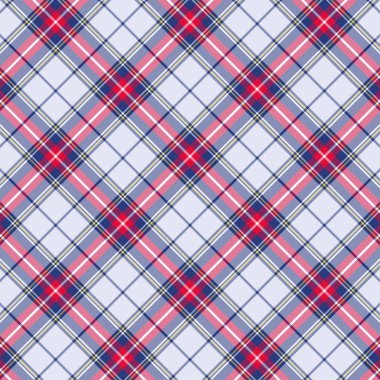 Tartan ekose desenli kusursuz vektör arkaplanı.