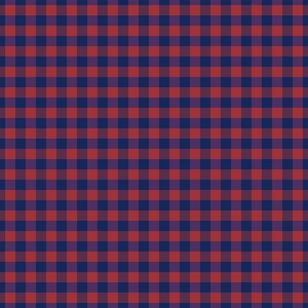 Gingham motif sans couture . — Image vectorielle