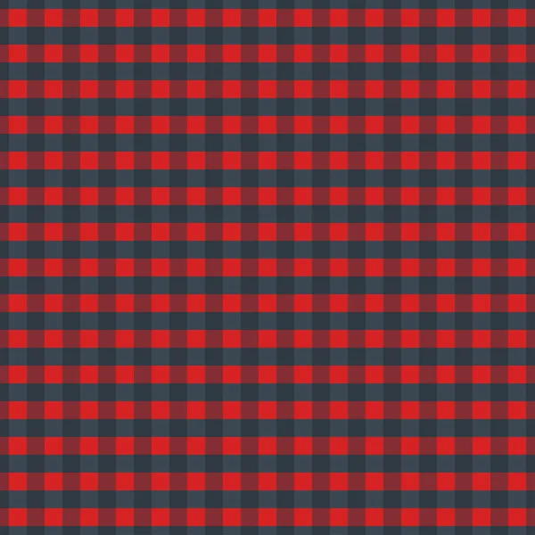 Gingham nahtloses Muster. — Stockvektor