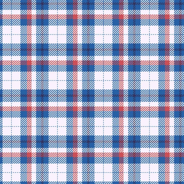 Padrão xadrez Tartan fundo vetor sem costura . — Vetor de Stock