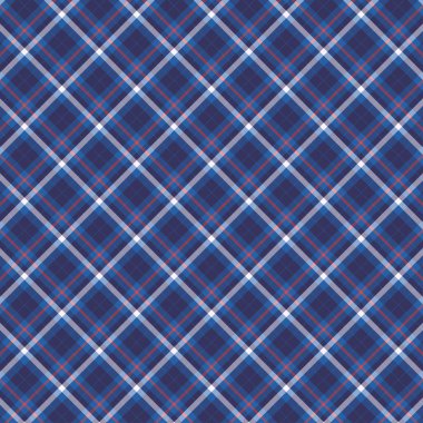 Tartan desenli arka plan. Ekose kumaş, masa örtüsü, kıyafet, gömlek, elbise, kağıt, yatak örtüsü, yorgan ve diğer tekstil ürünleri için kumaş. Vektör illüstrasyonu Eps 10