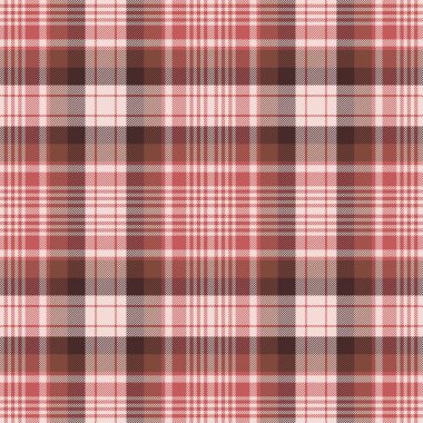 Tartan desenli arka plan. Ekose kumaş, masa örtüsü, kıyafet, gömlek, elbise, kağıt, yatak örtüsü, yorgan ve diğer tekstil ürünleri için kumaş. Vektör illüstrasyonu Eps 10
