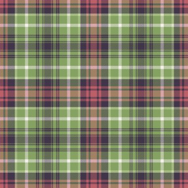 Tartan desenli arka plan. Ekose kumaş, masa örtüsü, kıyafet, gömlek, elbise, kağıt, yatak örtüsü, yorgan ve diğer tekstil ürünleri için kumaş. Vektör illüstrasyonu Eps 10