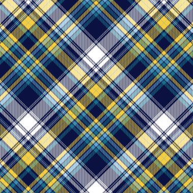 Tartan desenli arka plan. Ekose kumaş, masa örtüsü, kıyafet, gömlek, elbise, kağıt, yatak örtüsü, yorgan ve diğer tekstil ürünleri için kumaş. Vektör illüstrasyonu Eps 10