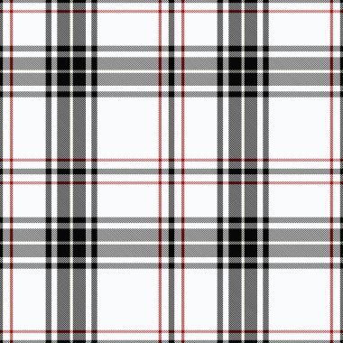 Tartan desenli arka plan. Ekose kumaş, masa örtüsü, kıyafet, gömlek, elbise, kağıt, yatak örtüsü, yorgan ve diğer tekstil ürünleri için kumaş. Vektör illüstrasyonu Eps 10