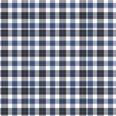 Tartan desenli arka plan. Ekose kumaş, masa örtüsü, kıyafet, gömlek, elbise, kağıt, yatak örtüsü, yorgan ve diğer tekstil ürünleri için kumaş. Vektör illüstrasyonu Eps 10