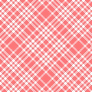 Tartan desenli arka plan. Ekose kumaş, masa örtüsü, kıyafet, gömlek, elbise, kağıt, yatak örtüsü, yorgan ve diğer tekstil ürünleri için kumaş. Vektör illüstrasyonu Eps 10