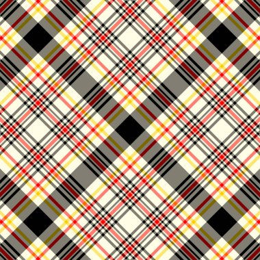 Tartan desenli arka plan. Ekose kumaş, masa örtüsü, kıyafet, gömlek, elbise, kağıt, yatak örtüsü, yorgan ve diğer tekstil ürünleri için kumaş. Vektör illüstrasyonu Eps 10