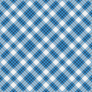 Tartan desenli arka plan. Ekose kumaş, masa örtüsü, kıyafet, gömlek, elbise, kağıt, yatak örtüsü, yorgan ve diğer tekstil ürünleri için kumaş. Vektör illüstrasyonu Eps 10