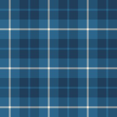 Tartan desenli arka plan. Ekose kumaş, masa örtüsü, kıyafet, gömlek, elbise, kağıt, yatak örtüsü, yorgan ve diğer tekstil ürünleri için kumaş. Vektör illüstrasyonu Eps 10