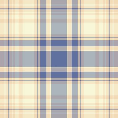 Tartan desenli arka plan. Ekose kumaş, masa örtüsü, kıyafet, gömlek, elbise, kağıt, yatak örtüsü, yorgan ve diğer tekstil ürünleri için kumaş. Vektör illüstrasyonu Eps 10