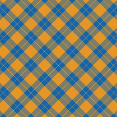 Tartan desenli arka plan. Ekose kumaş, masa örtüsü, kıyafet, gömlek, elbise, kağıt, yatak örtüsü, yorgan ve diğer tekstil ürünleri için kumaş. Vektör illüstrasyonu Eps 10