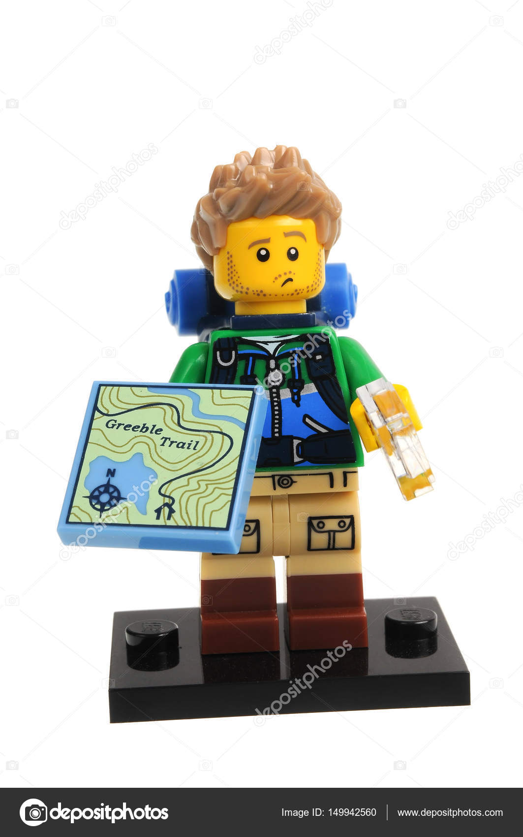 lego minifigures hiker