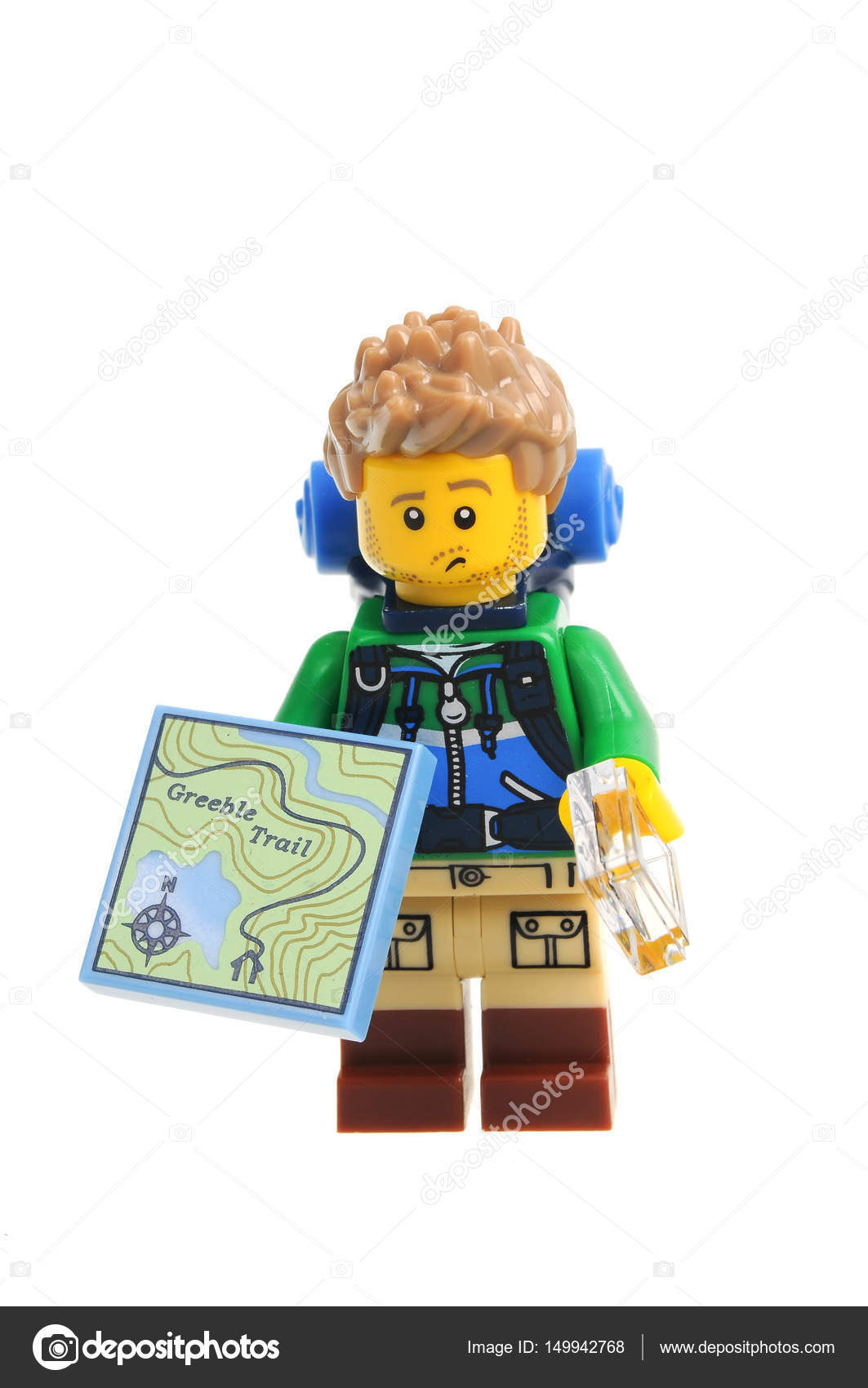 lego minifigures hiker