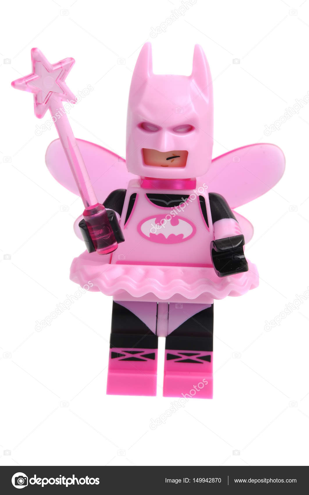 pink batman lego