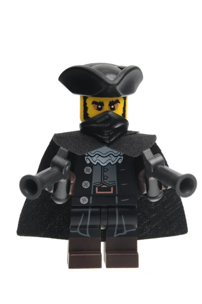 Highwayman tajemnica rysunek Minifigure Lego seria 17 — Zdjęcie stockowe