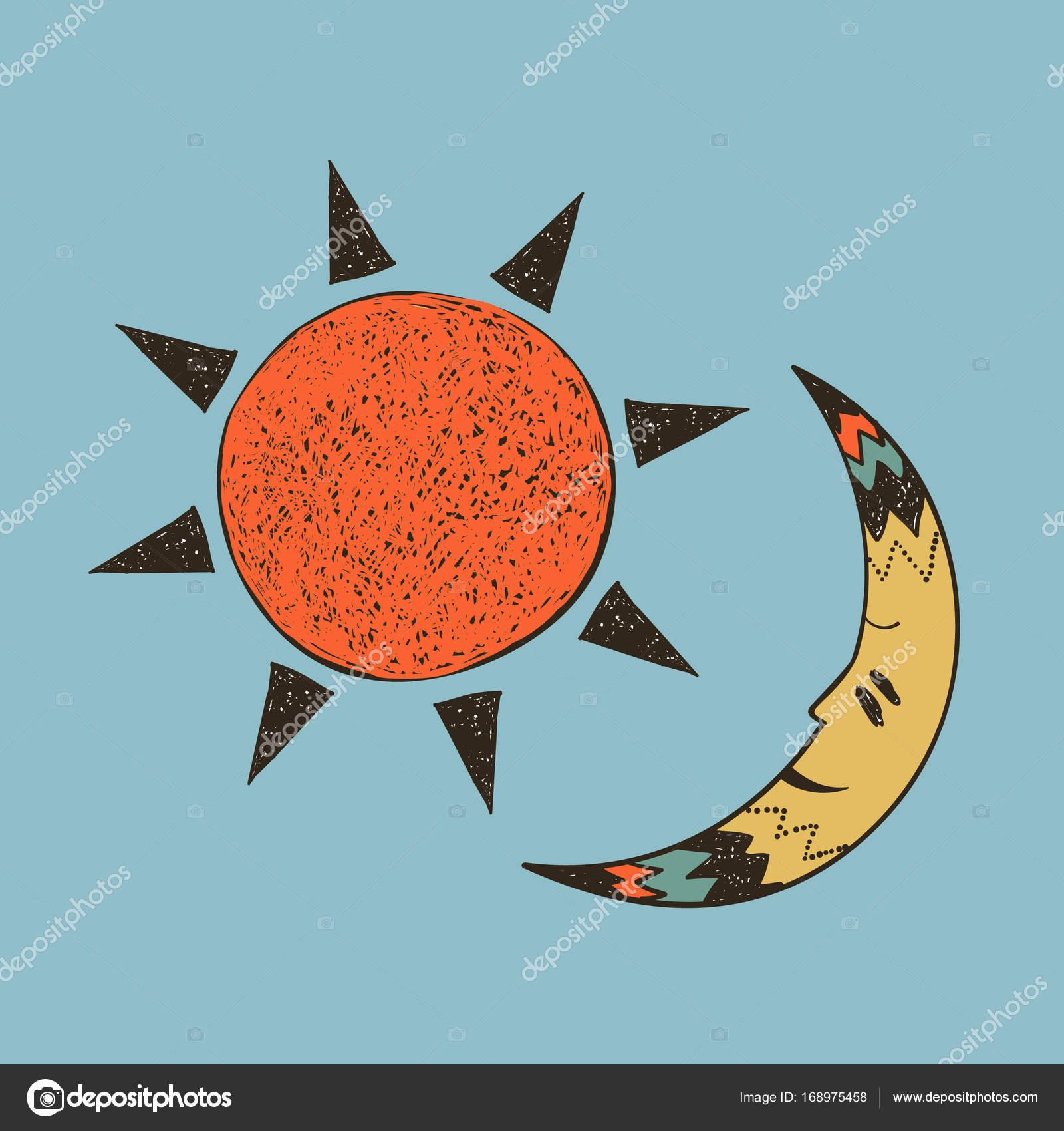 元のトライバル 太陽 月 イラスト 全イラスト集 元のトライバル 太陽 月 イラスト 全イラスト集