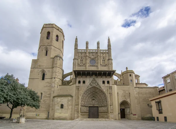 Başkalaşım Rab Olarak Bilinen Katedrali Saint Mary Huesca Huesca Aragon — Stok fotoğraf