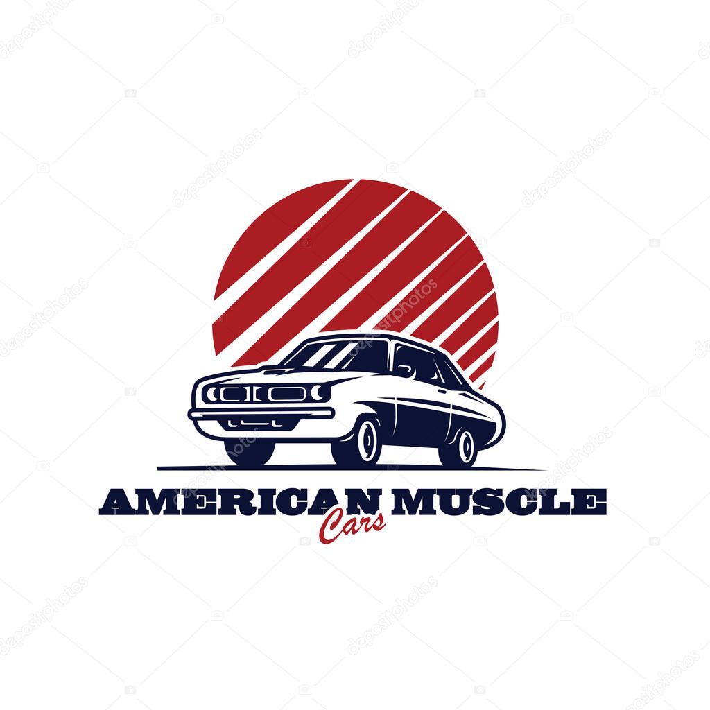 America muscle car logo
