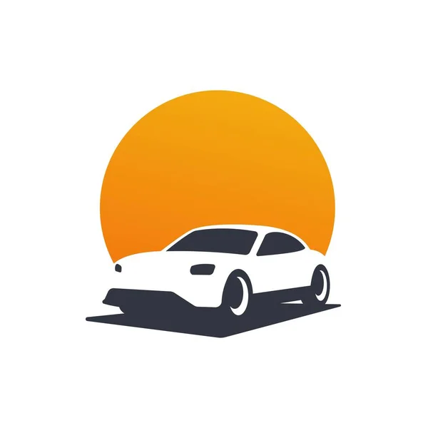 Graphischer Vektor Der Auto Logo Silhouette — Stockvektor