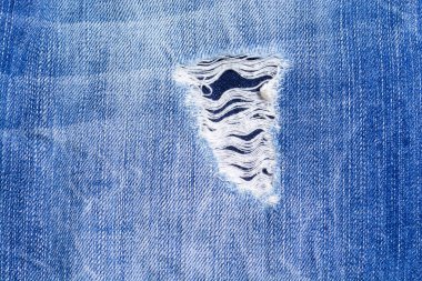 Klasik mavi, çivit mavisi, lacivert yırtık kot pantolon desenli arka plan