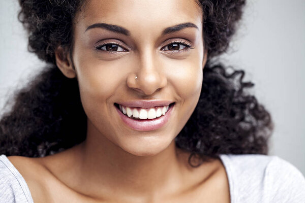 Smiling African Woman