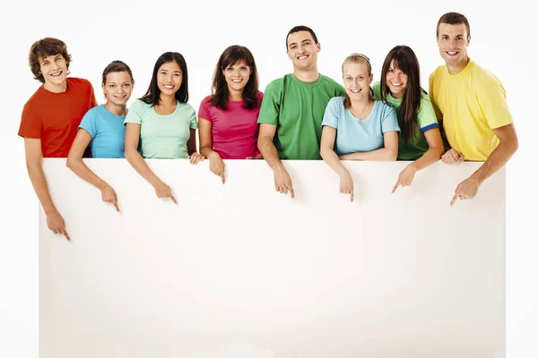 Grupo de Pessoas Fazendo Escolha — Fotografia de Stock