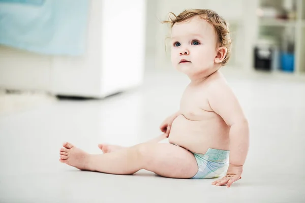 귀여운 백인 아기 — 스톡 사진