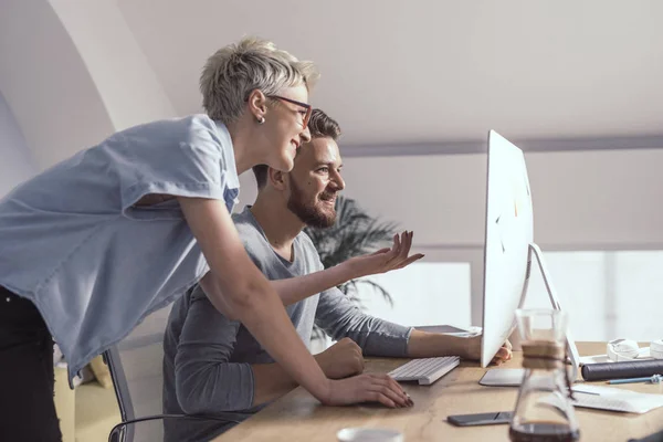 Young Designers at Work — Stock Photo, Image