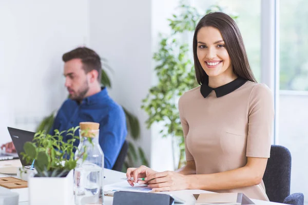 Företagare som arbetar på kontor — Stockfoto