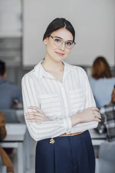 Portrait of Woman Professor — Stock Photo, Image